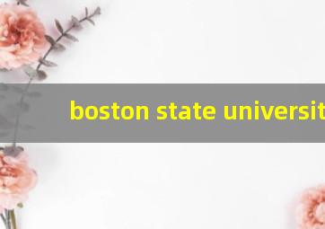 boston state university